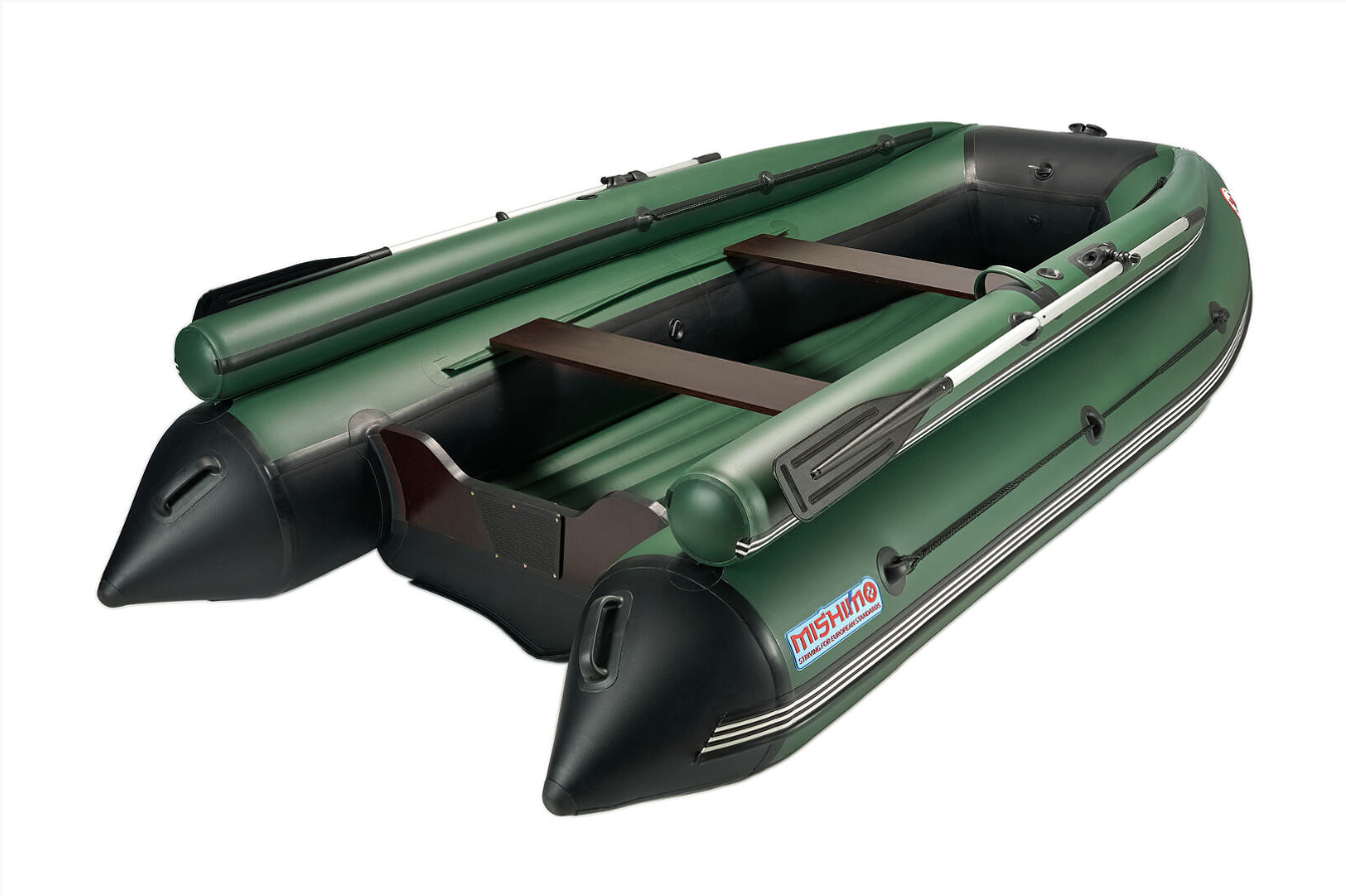 КОМПЛЕКТ ЛОДКА MISHIMO FAMILY LITE 370 + МОТОР MARLIN MP 9.9 AMHS PROLINE FORCE в Армавире