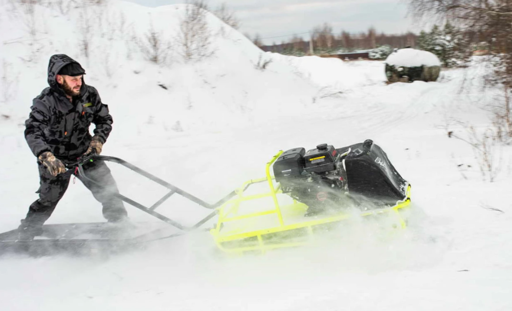 Мотобуксировщик Бурлак ХОЗЯИН-1 (капот металл) в Армавире