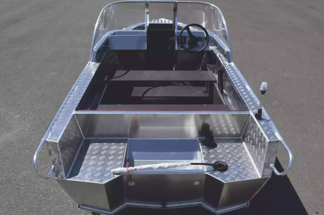 Алюминиевая лодка Wyatboat-390 DCM в Армавире