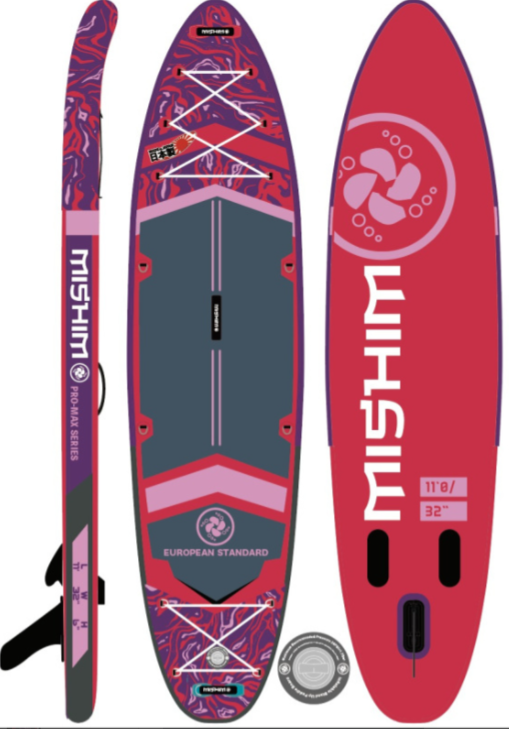 SUP (САП) Доска MISHIMO PRO-MAX Viva Magenta 10.6’ (320см) в Армавире