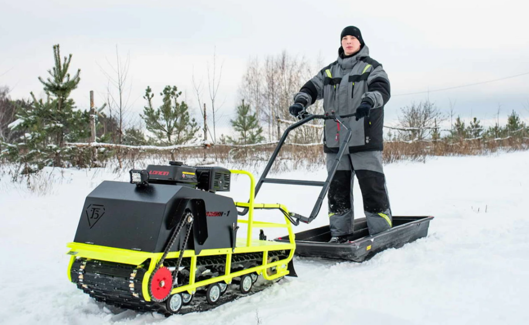 Мотобуксировщик Бурлак ХОЗЯИН-1 (капот металл) в Армавире