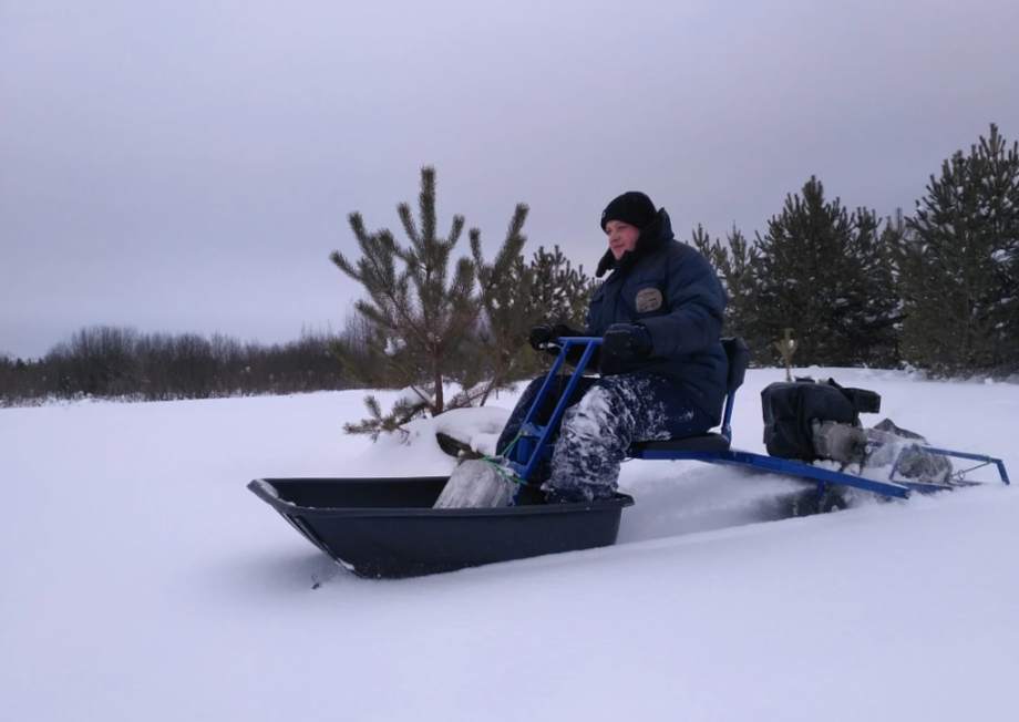 Мотобуксировщик толкач Альбатрос-XL8 с модулем. Без фары, тележки в Армавире