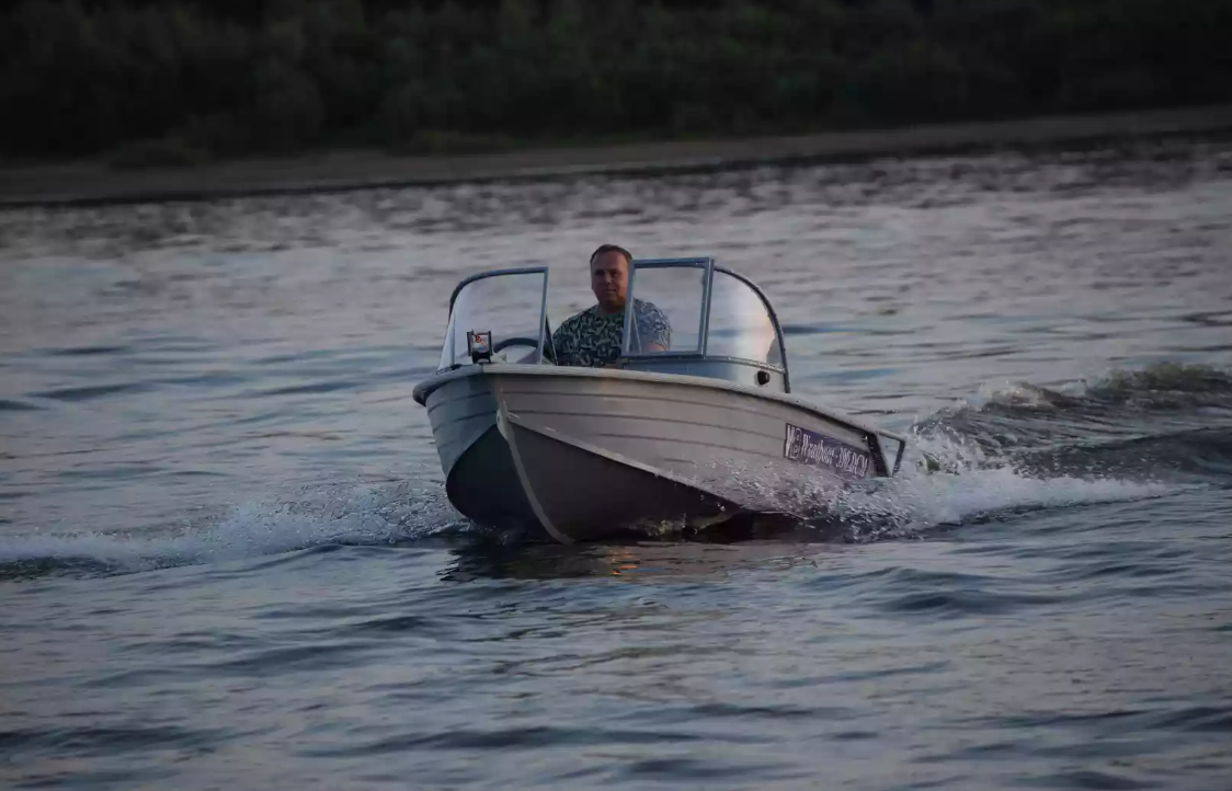 Алюминиевая лодка Wyatboat-390 DCM в Армавире