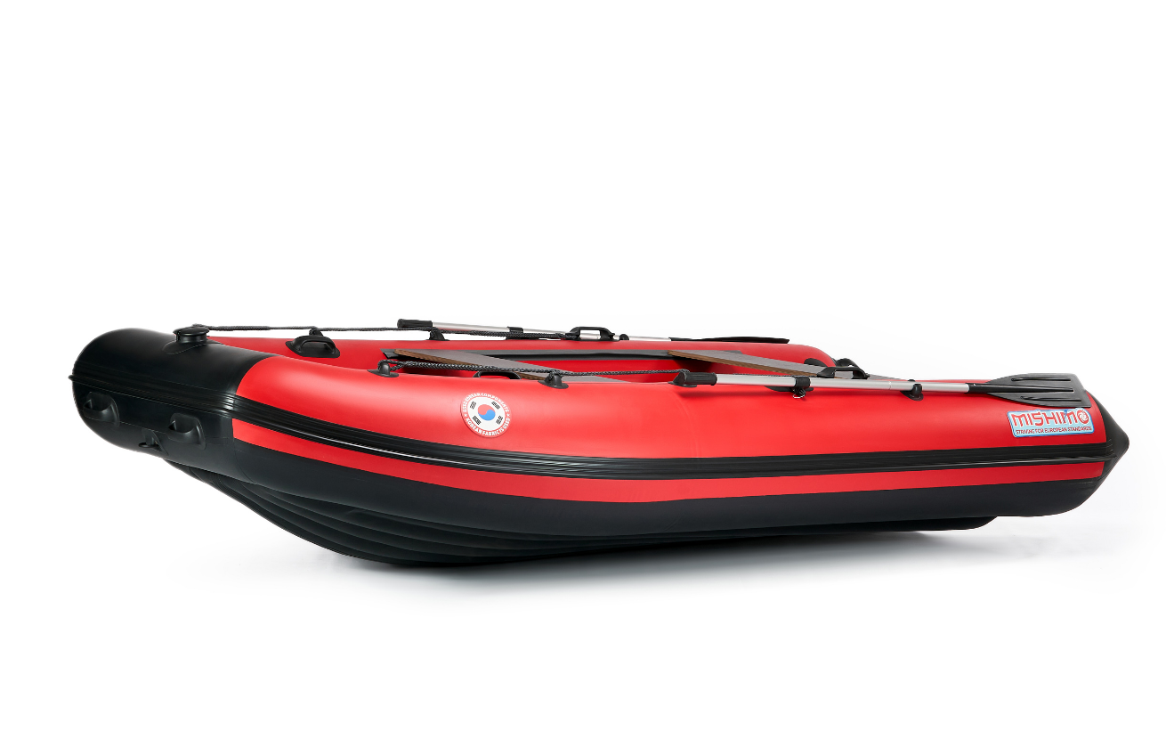 КОМПЛЕКТ ЛОДКА MISHIMO RAPID 380 + ЛОДОЧНЫЙ МОТОР MARLIN MP 9.9 (20) AMHS PROLINE FORCE в Армавире