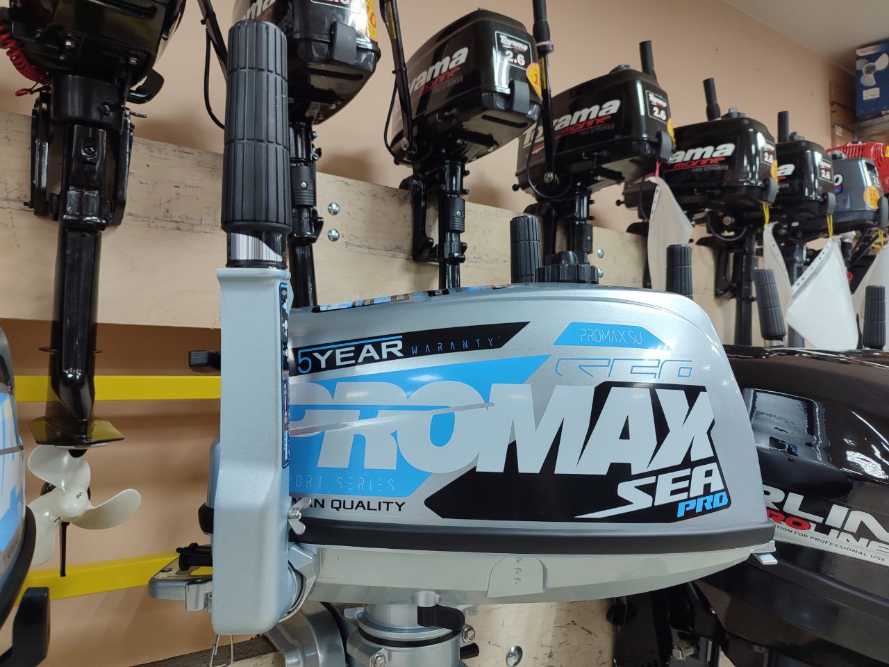 Лодочный мотор PROMAX SP5FHS (внешний бак 12 л) в Армавире