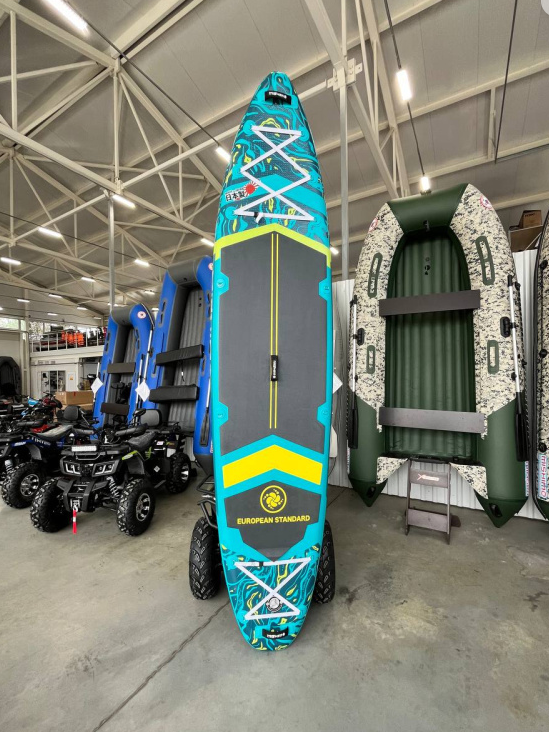 SUP (САП) Доска MISHIMO PRO-MAX Light Teal 12,6’ (385см) в Армавире