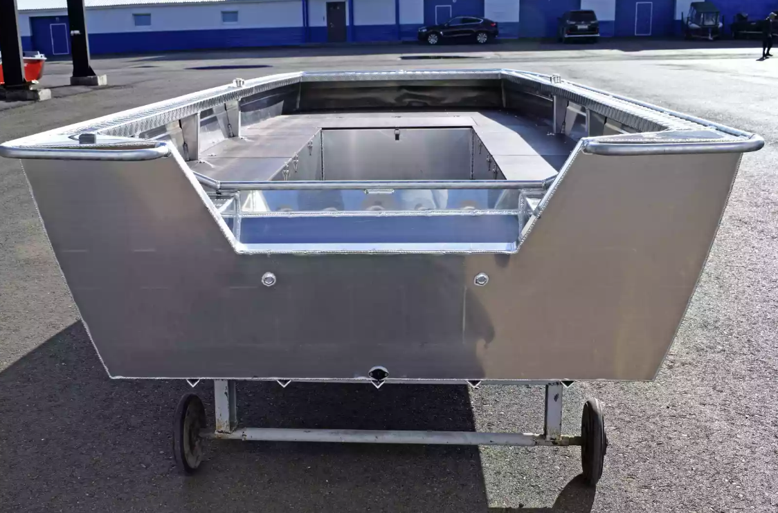 Алюминиевая лодка Wyatboat-490 Jonboat в Армавире