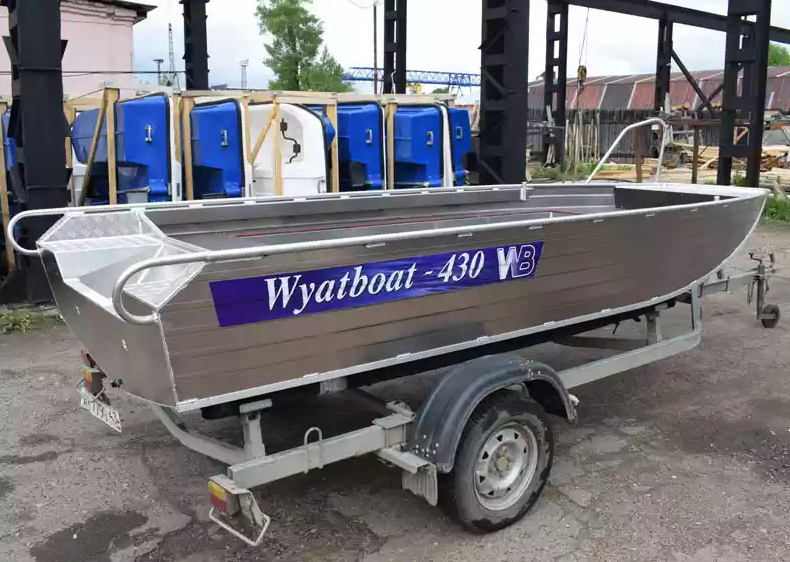 Алюминиевая лодка  Wyatboat-430 Master в Армавире