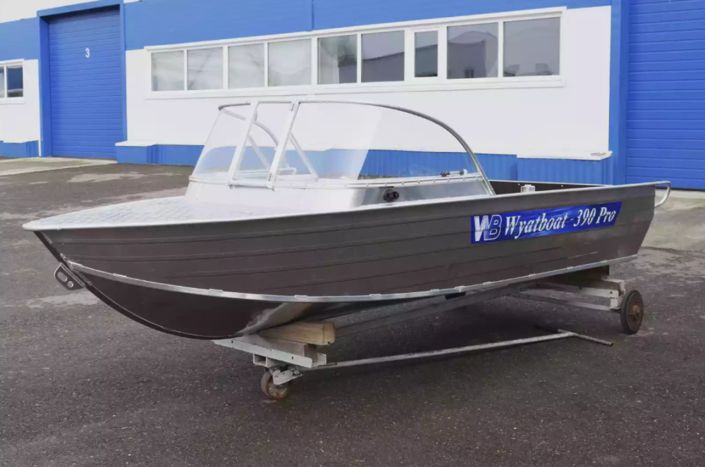 Алюминиевая лодка Wyatboat-390 Pro в Армавире