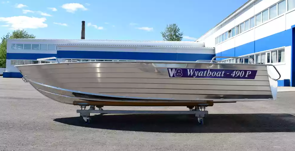 Алюминиевая лодка Wyatboat-490 P в Армавире