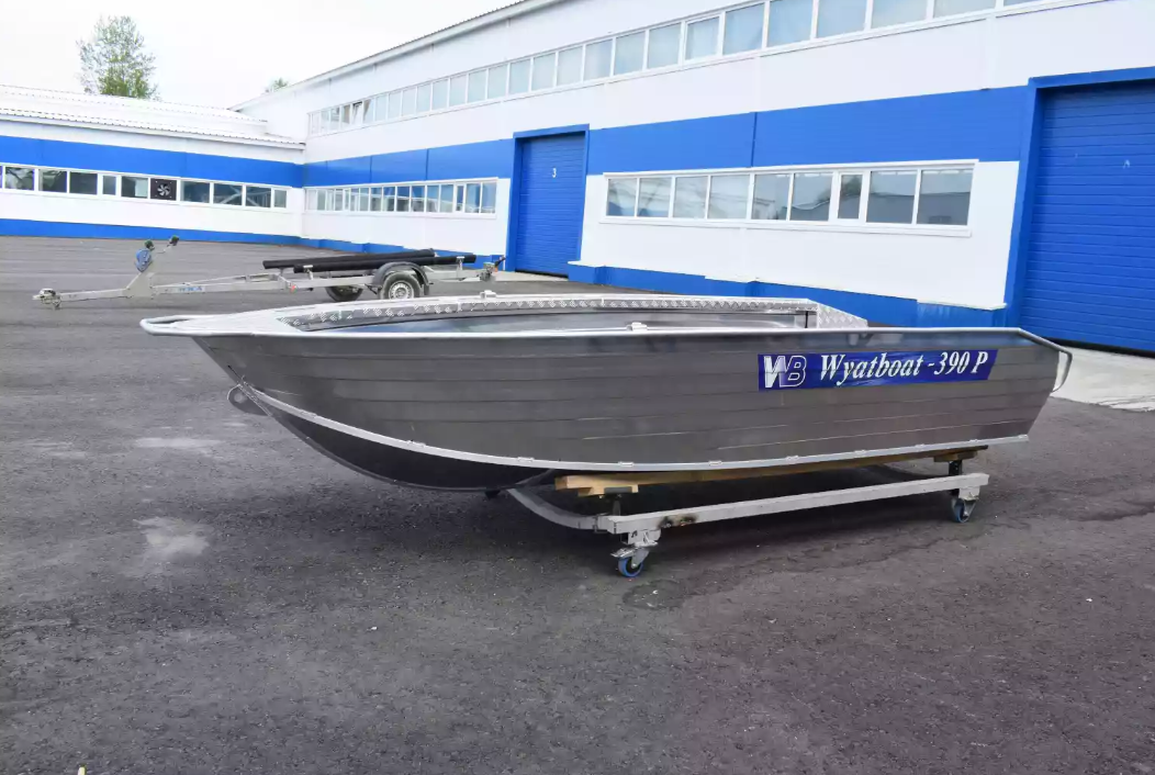 Алюминиевая лодка Wyatboat-390Р Увеличенный борт в Армавире