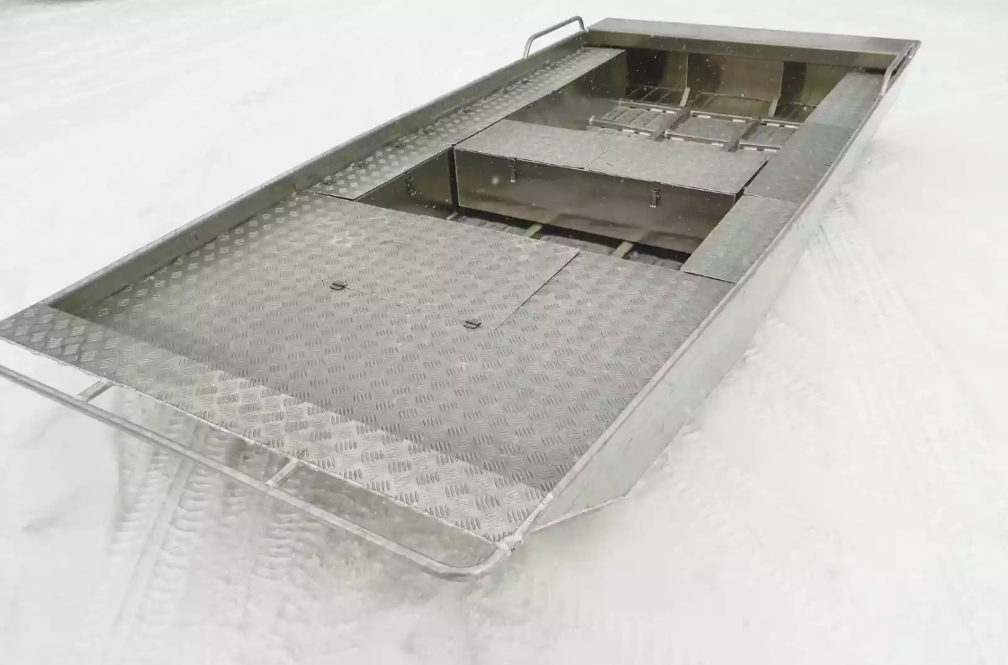 Алюминиевая лодка Wyatboat-390 Jonboat в Армавире