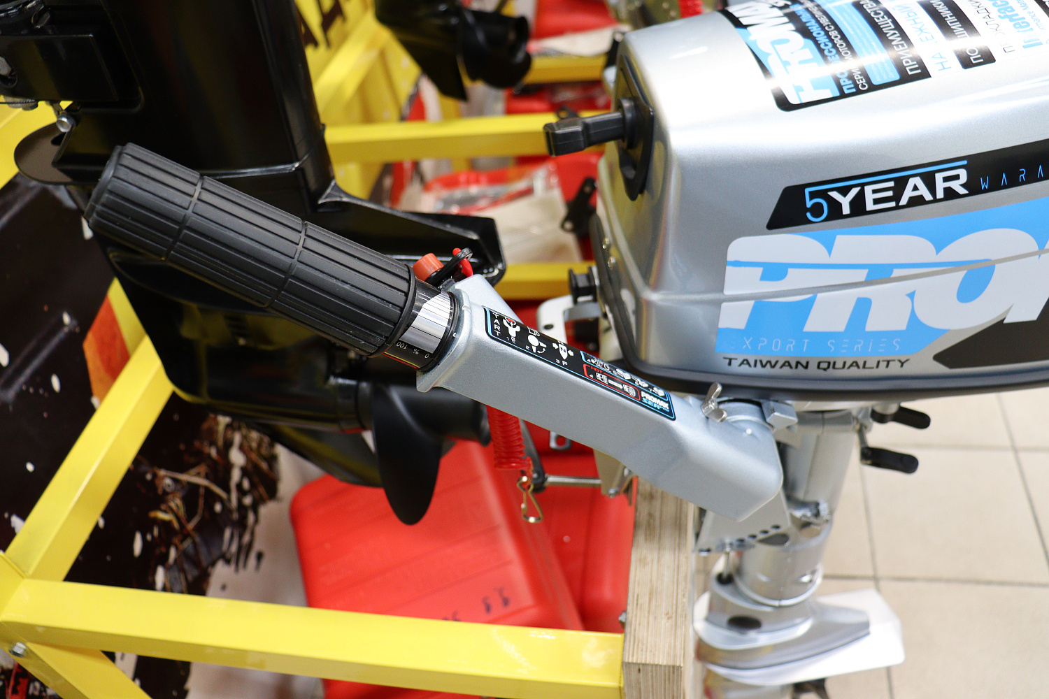 Лодочный мотор PROMAX SP5FHS (внешний бак 12 л) в Армавире