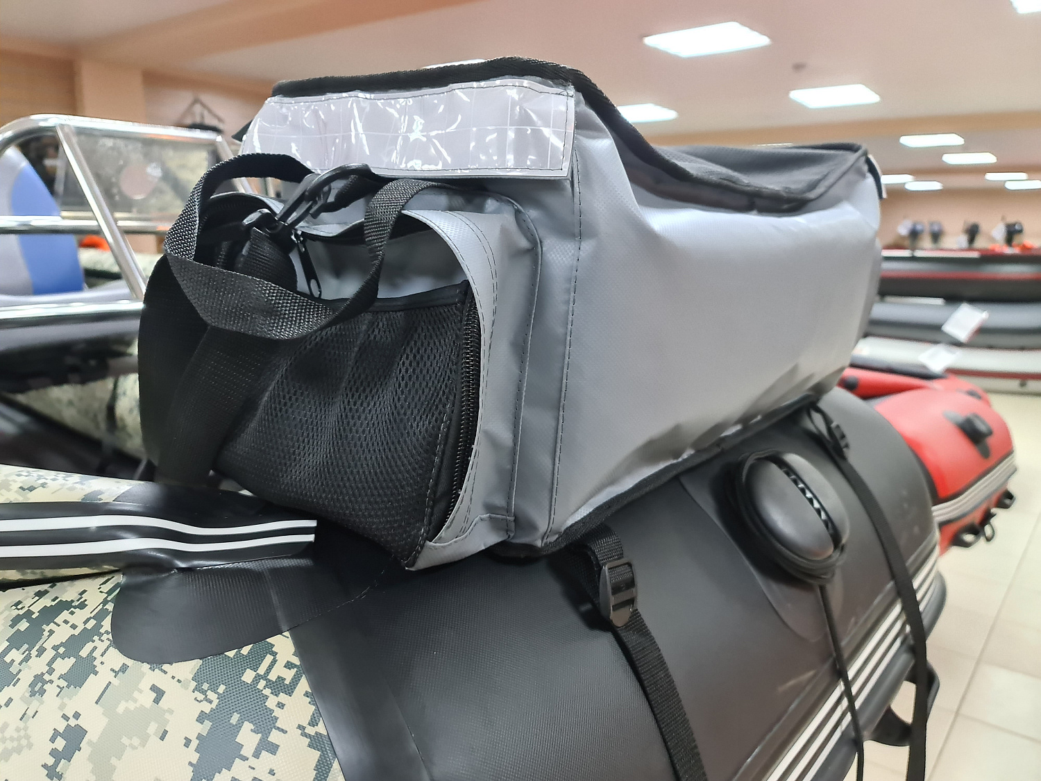 СУМКА ЛЮКС НА БАЛЛОН ДЛЯ ЛОДОК ПВХ 50Х25Х25 СМ в Армавире