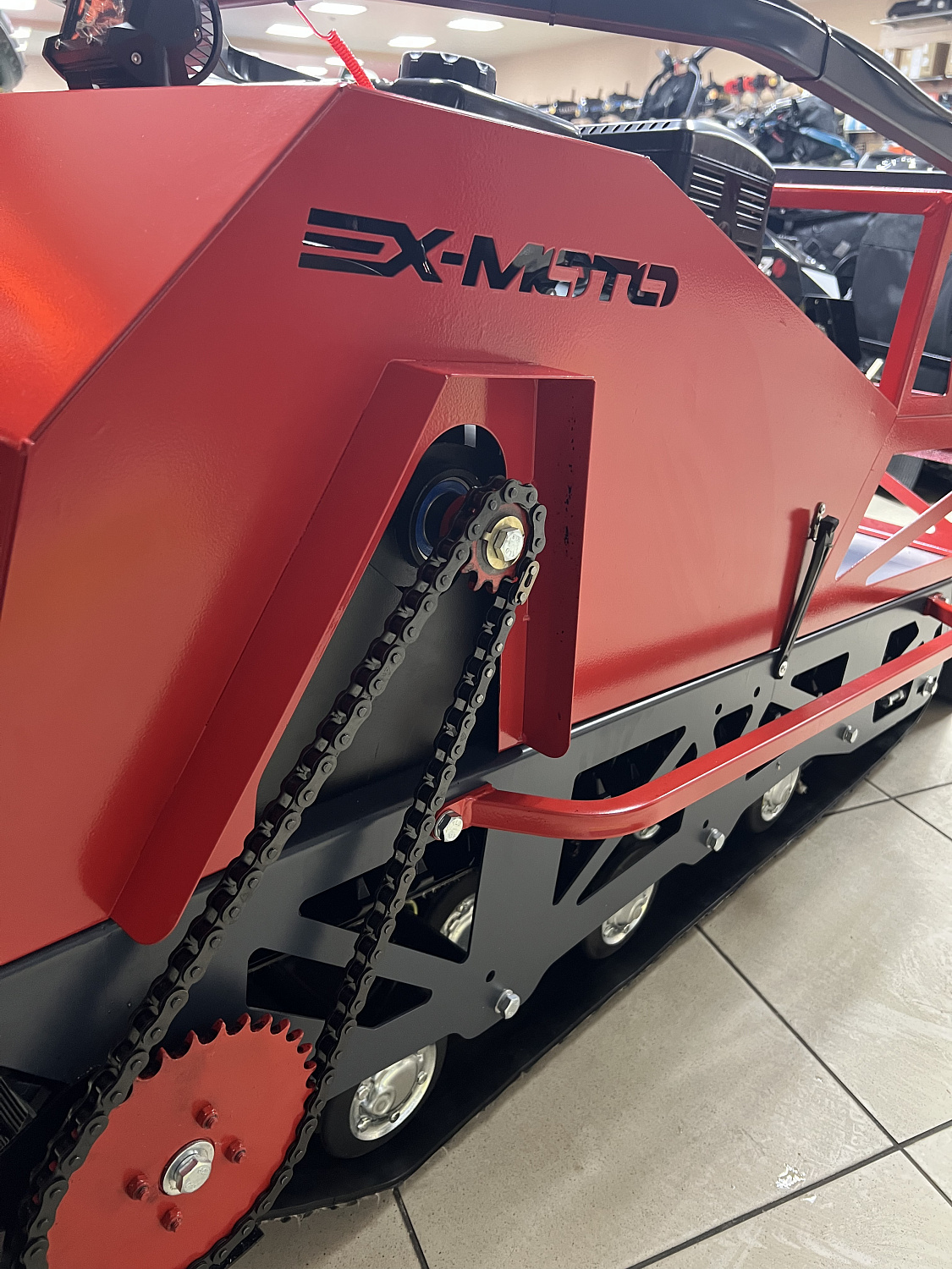 Мотобуксировщик EX-MOTO SNOWDOG S500 15л.с в Армавире