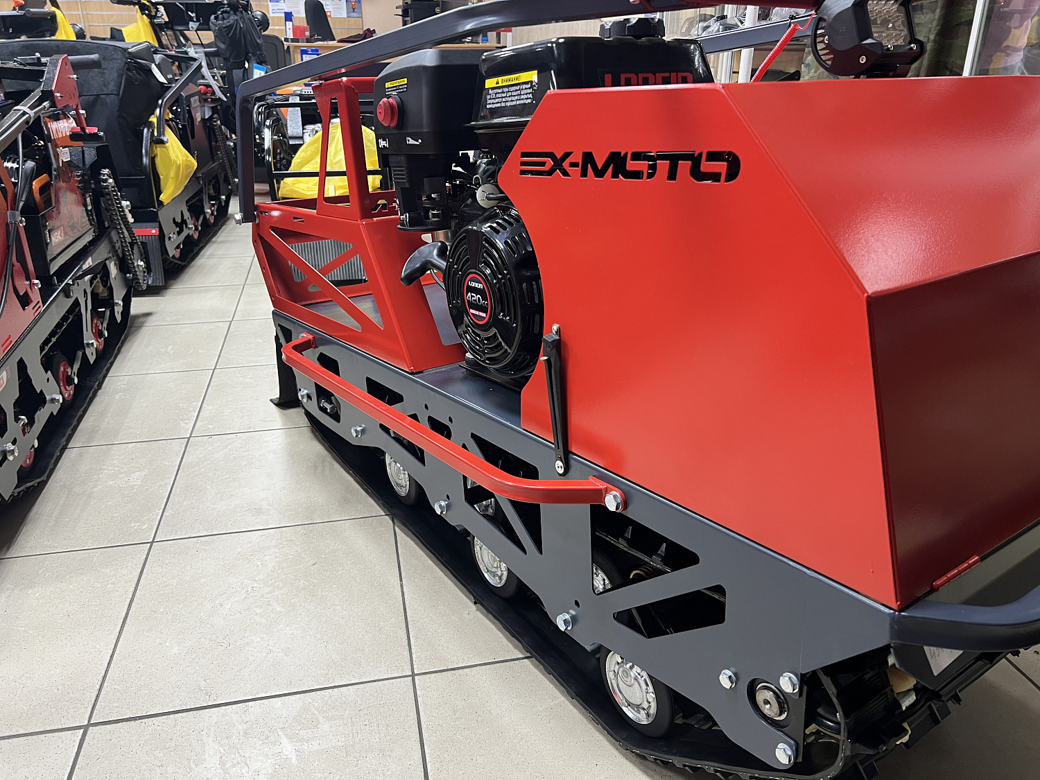 Мотобуксировщик EX-MOTO SNOWDOG S500 15л.с в Армавире