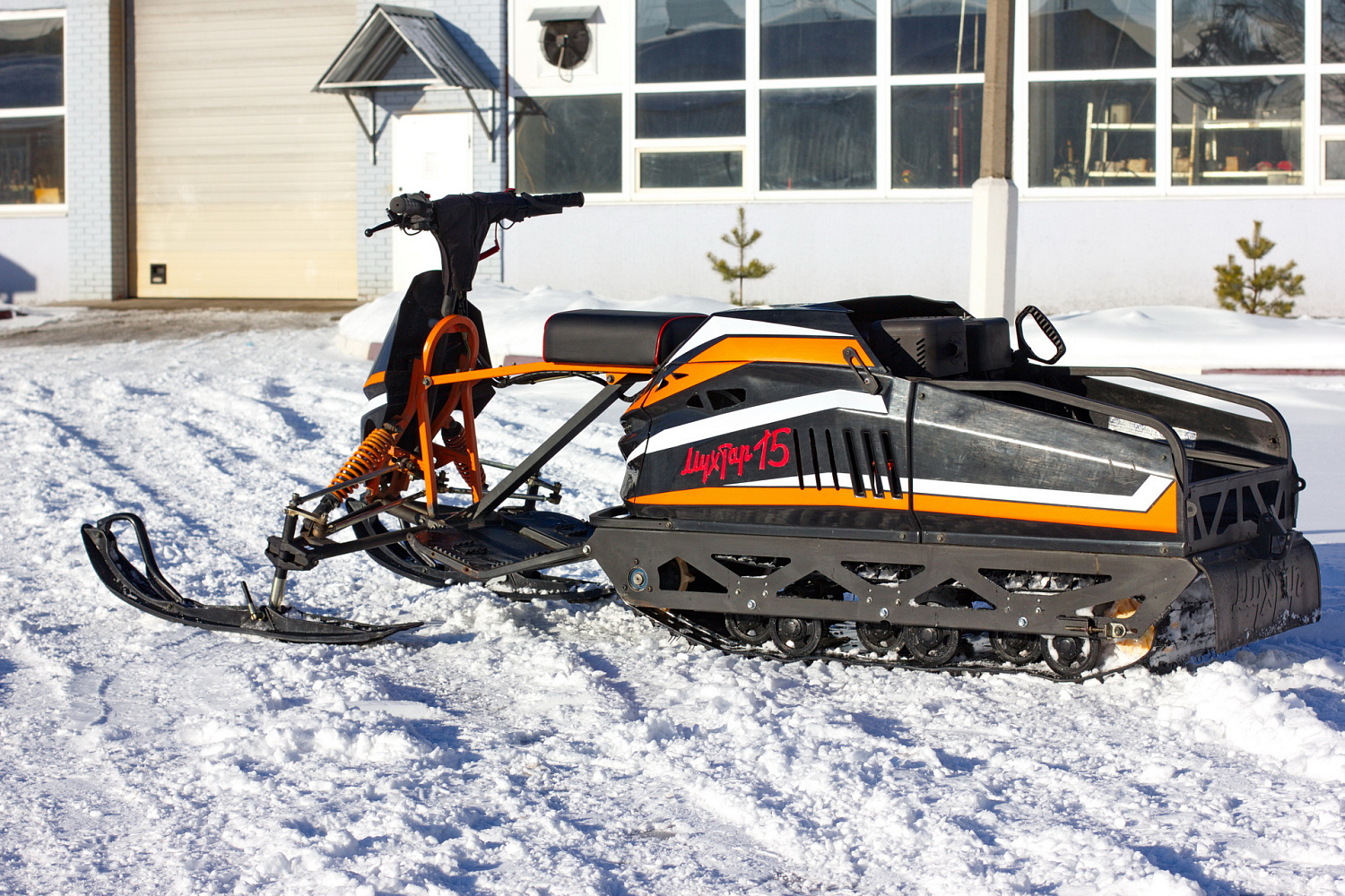 Мотобуксировщик IRBIS Мухтар 15 с лыжным модулем в комплекте в Армавире