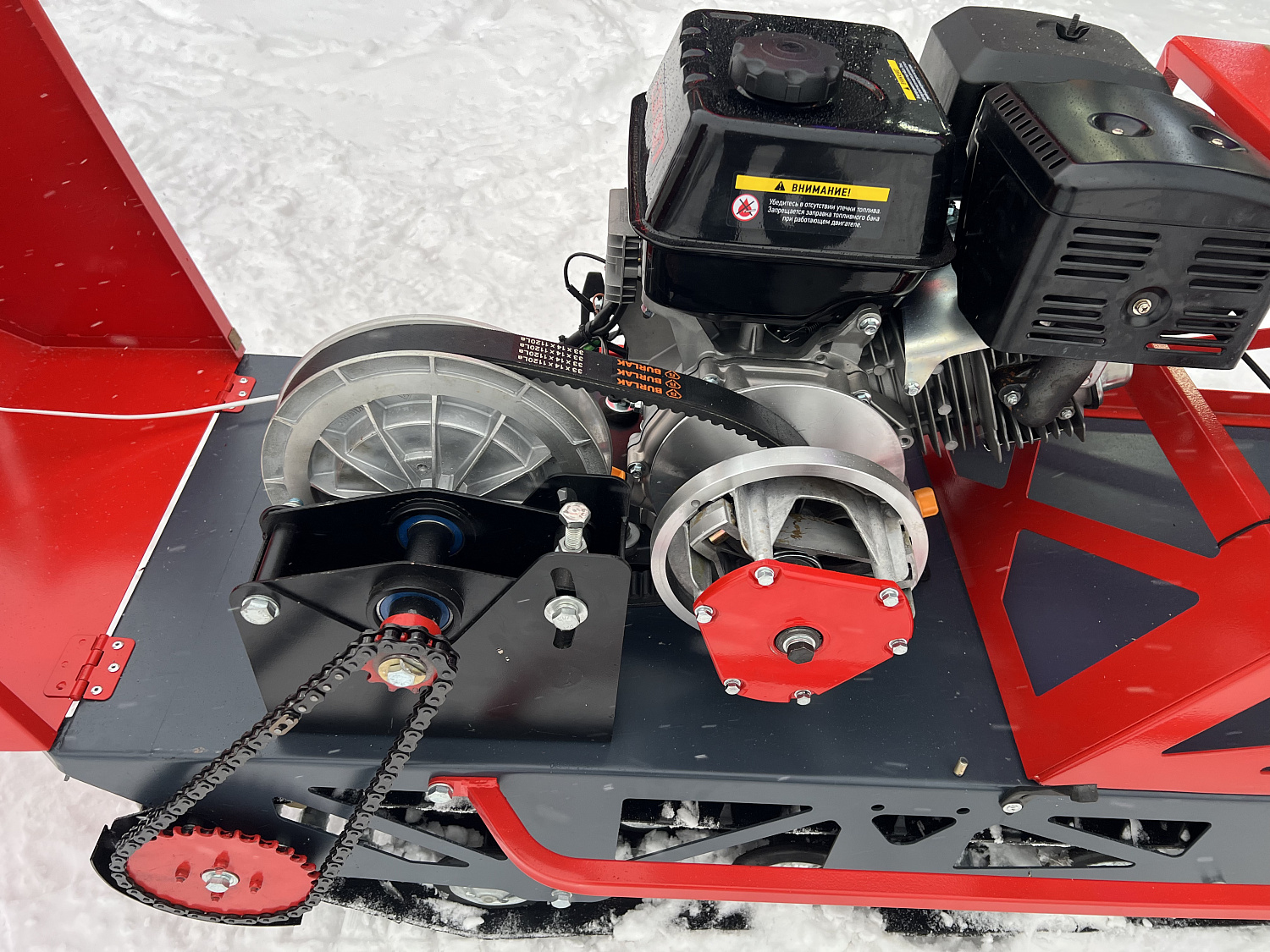 Мотобуксировщик EX-MOTO SNOWDOG S500 15л.с в Армавире