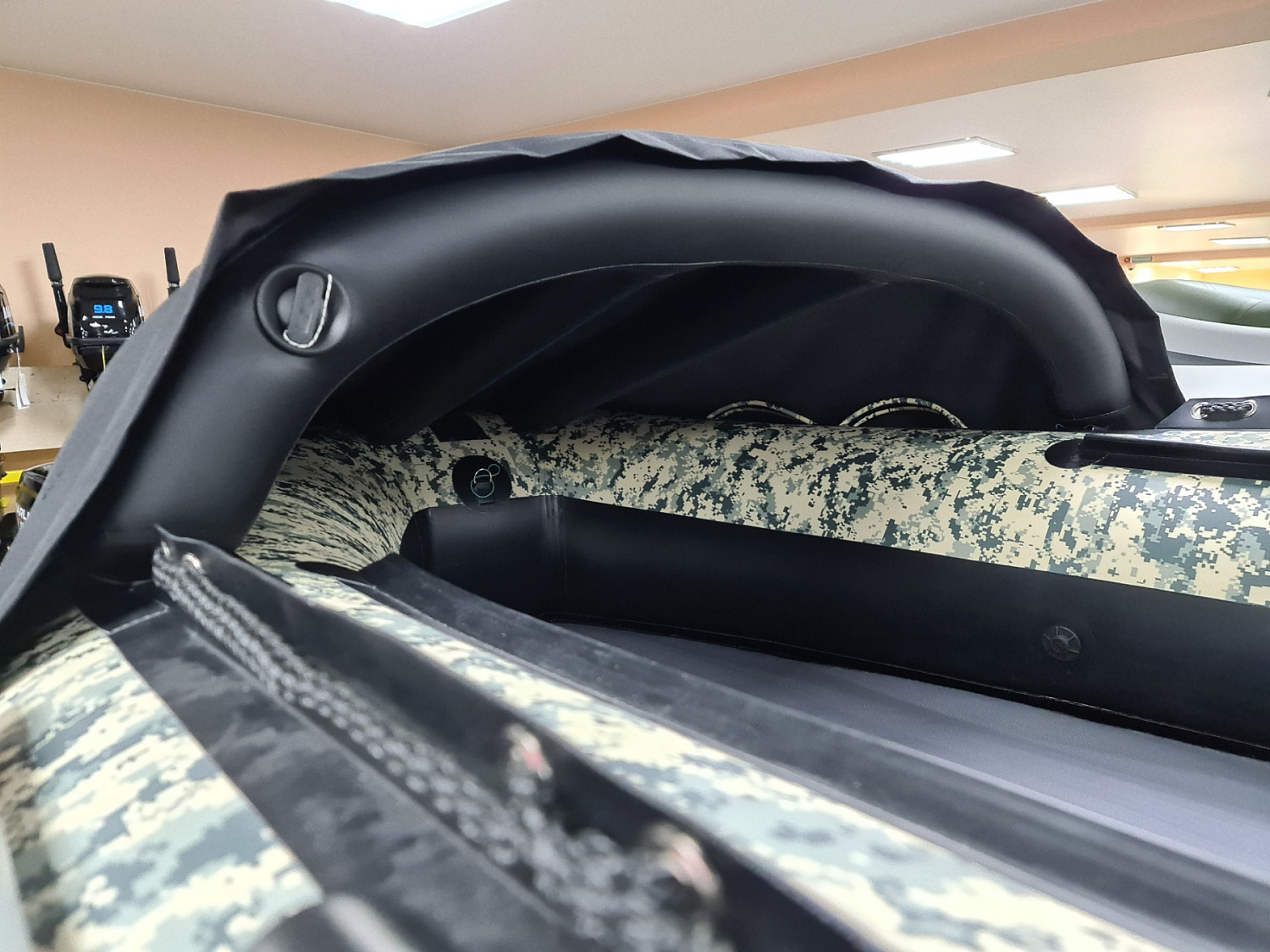 КОМПЛЕКТ НОСОВОГО ТЕНТА К ЛОДКЕ SMARINE AIR MAX 380 ЧЕРНЫЙ в Армавире