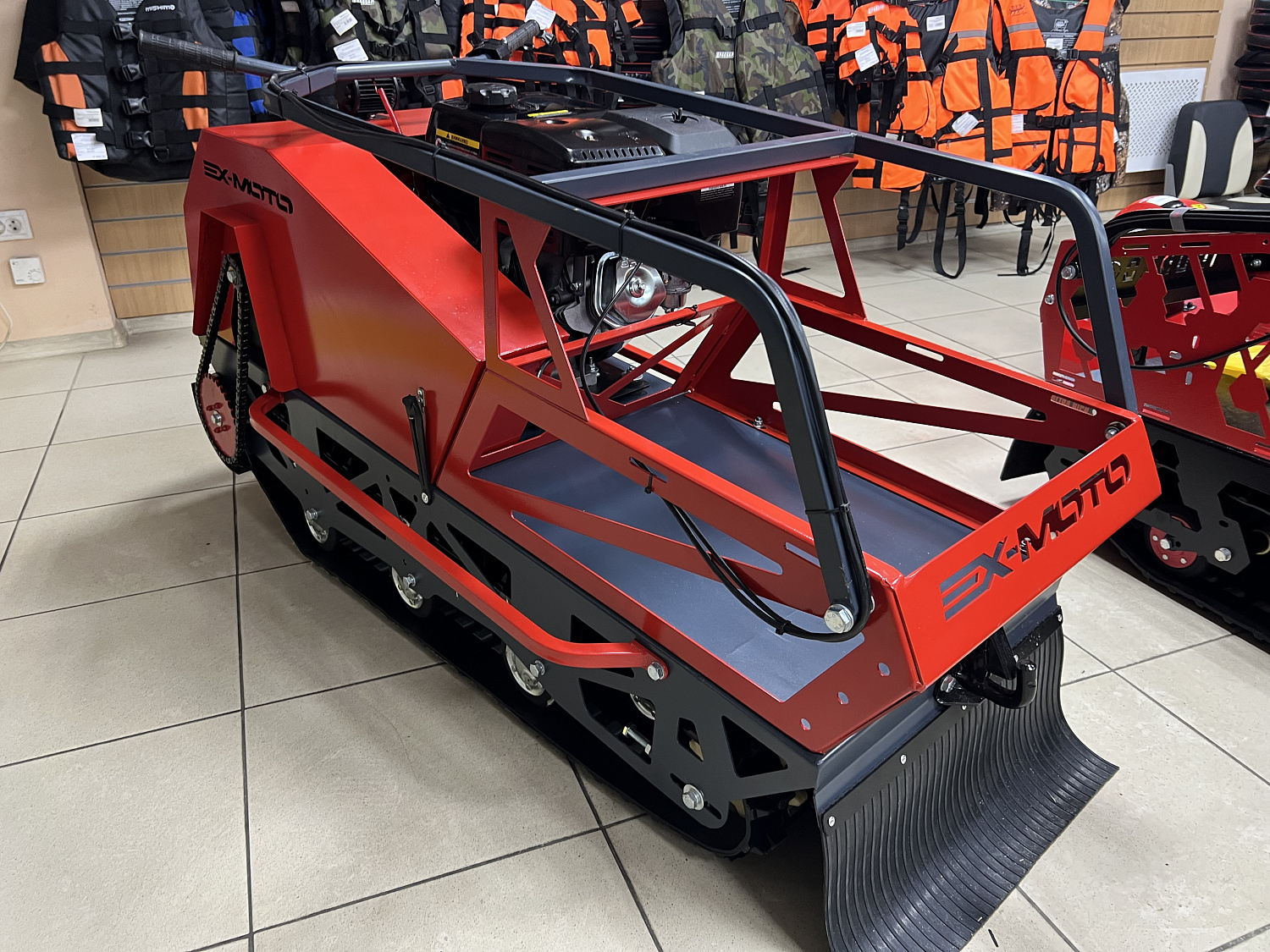 Мотобуксировщик EX-MOTO SNOWDOG S500 15л.с в Армавире