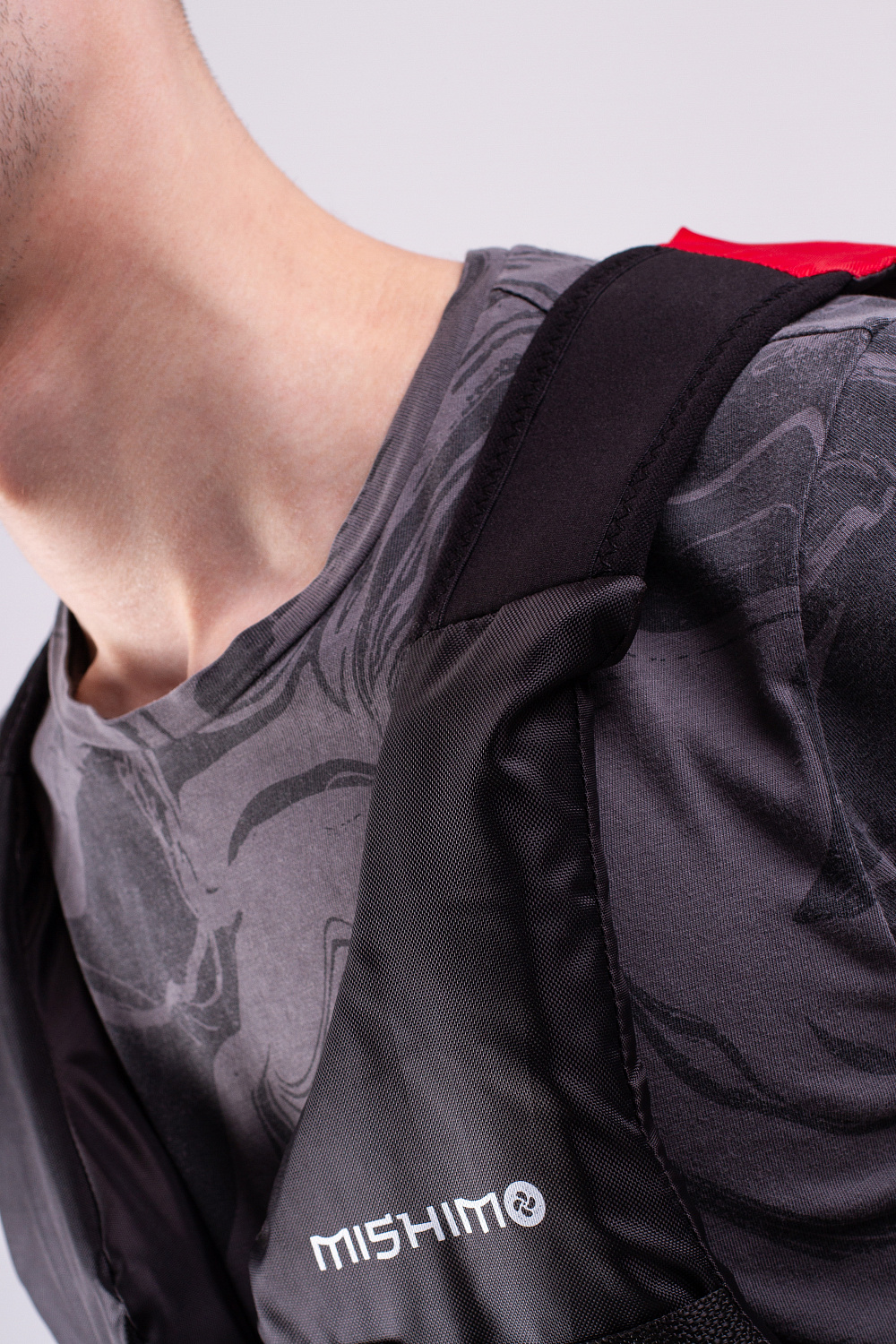 Жилет спасательный MISHIMO PRO Премиум качества Черно-красный в Армавире